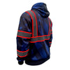 SS360º The Patriot - Blue - Enhanced Visibility - Reflective Safety Hoodie