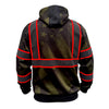 SS360º The Patriot - Military Green - Enhanced Visibility - Reflective Safety Hoodie