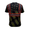 SS360º The Patriot - Military Green - UPF 40 - Enhanced Visibility - Reflective Safety Shirt