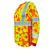 SS360º Tropic Heat - Orange - Class 3 - Type-R - UPF 40 - Reflective Long Sleeve Safety Shirt
