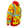 SS360º Tropic Heat - Orange - Type-R - Class 3 - Reflective Safety Hoodie
