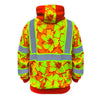 SS360º Tropic Heat - Orange - Type-R - Class 3 - Reflective Safety Hoodie