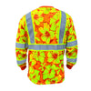 SS360º Tropic Heat - Orange - Class 3 - Type-R - UPF 40 - Reflective Long Sleeve Safety Shirt
