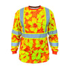 SS360º Tropic Heat - Orange - Class 3 - Type-R - UPF 40 - Reflective Long Sleeve Safety Shirt
