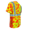 SS360º Tropic Heat - Orange - Class 2 - Type-R - UPF 40 - Reflective Safety Shirt