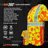 SS360º Tropic Heat - Orange - Class 2 - Type-R - UPF 40 - Reflective Safety Shirt