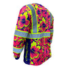 SS360º Tropic Heat - Pink - UPF 40 - Enhanced Visibility - Reflective Long Sleeve Safety Shirt