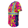 SS360º Tropic Heat - Pink - Type-O - UPF 40 - Enhanced Visibility - Reflective Safety Shirt