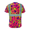 SS360º Tropic Heat - Pink - Type-O - UPF 40 - Enhanced Visibility - Reflective Safety Shirt