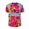 SS360º Tropic Heat - Pink - Type-O - UPF 40 - Enhanced Visibility - Reflective Safety Shirt