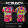 SS360º Tropic Heat - Pink - Type-O - UPF 40 - Enhanced Visibility - Reflective Safety Shirt