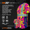 SS360º Tropic Heat - Pink - Type-O - UPF 40 - Enhanced Visibility - Reflective Safety Shirt