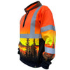 SS360º Wildland Sasquatch - Orange - Class 3 - Type-R - Safety Hoodie